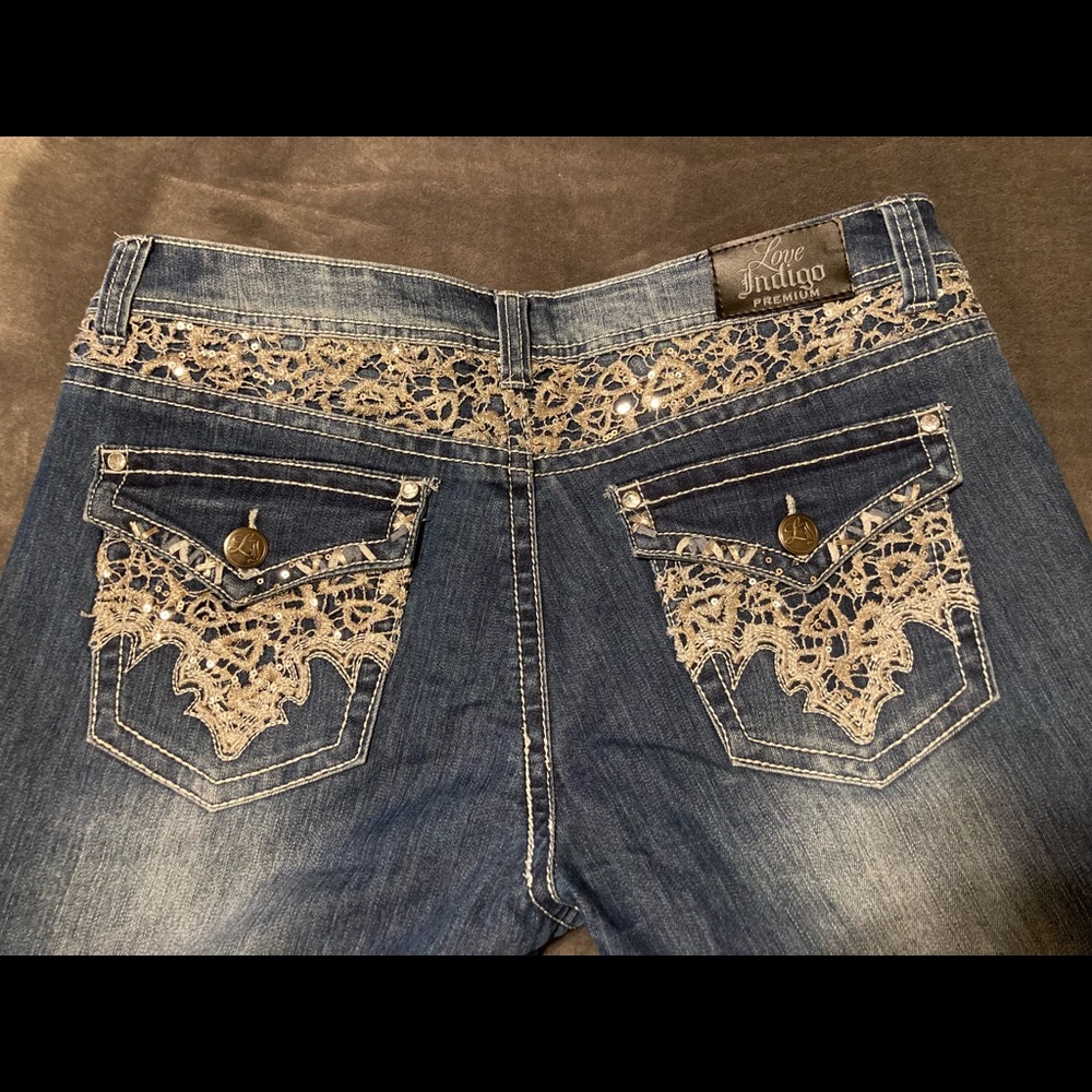 Love Indigo Premium Womens Jeans Size 8 LIKE NEW!